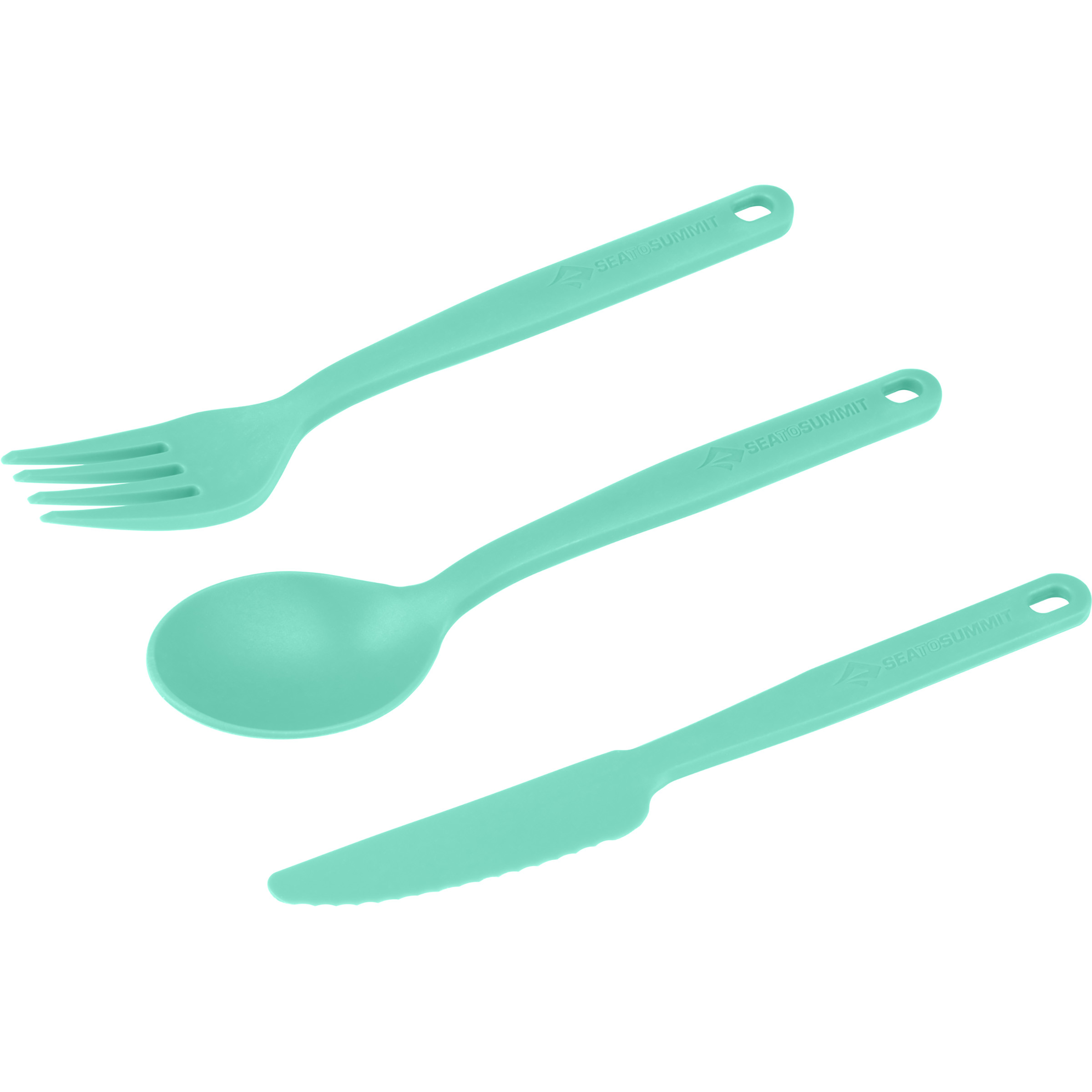 Sea to Summit Camp Cutlery Besteckset Campingbesteck tuerkis Camping