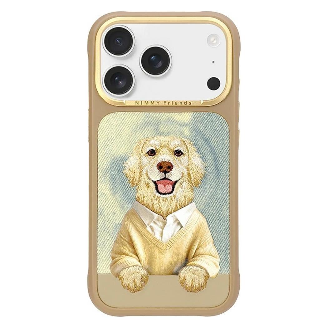 Nimmy Case Gentle Pets Series Dog MagSafe for iPhone 17 Pro / 18 Pro brown (Apple iPhone 17 Pro, Apple iPhone 18 Pro) (76665923)