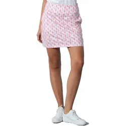 Daily Golf Neapel Damen Rock Skort 50cm pink gemustert