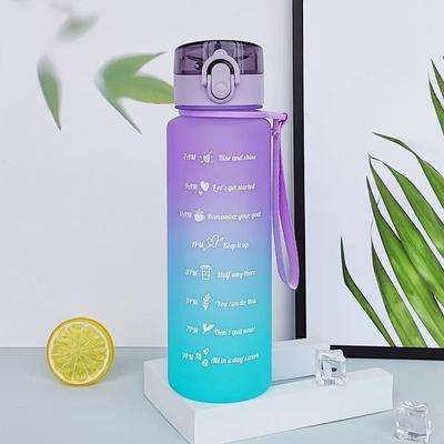 Uplifted Finds 900ML High Performance Gradient Sports Water Bottle purple