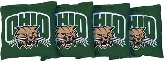 Skip's Garage Ohio University Green Cornhole Bags