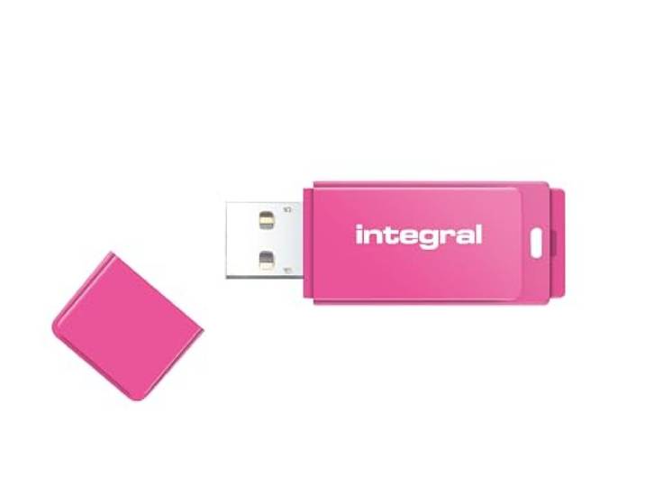 Integral 128 GB Neon Roze USB 2.0 Flash Drive