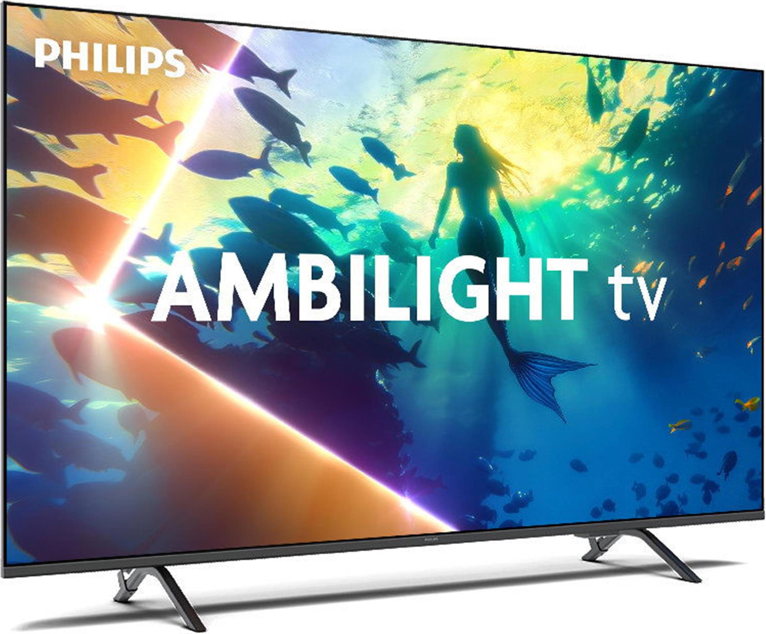 Philips 55PUS8010/12, 139,7 cm (55"), 3840 x 2160 Pixel, LED, Smart-TV, WLAN, Schwarz