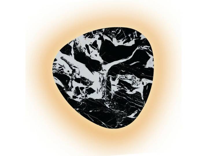 Lupia Licht Wandleuchte Cameo - Schwarz , Large Maritim, Natur