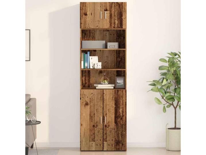 vidaXL Wandschrank Altholz 70 x 42,5 x 40 cm Holzwerkstoff