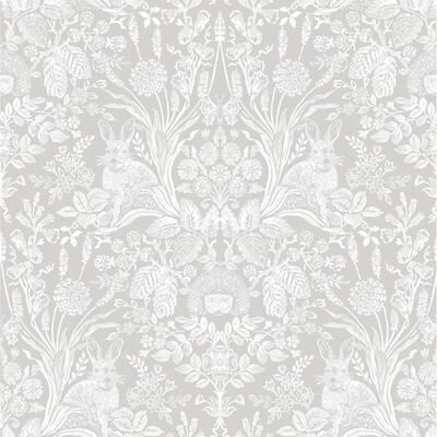 Holden Woodland Damask Unpasted Wallpaper – 396in x 20.8in