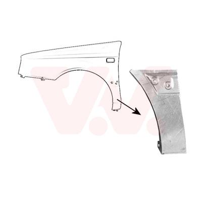 VAN WEZEL Kotflügel 5883155 unten