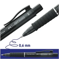Faber-Castell Kugelschreiber »Poly Ball View XB« schwarz