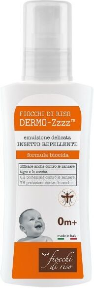 Fiocchi Di Riso Dermo ZZZZ Emulsione Delicata Repellente 0 Mesi + 100 Ml