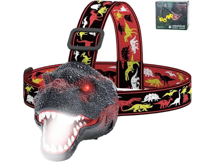 Travelhawk Hoofdlamp - LED - Oplaadbaar - Zwart