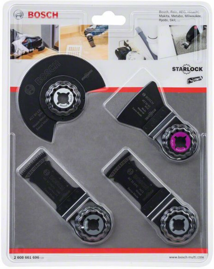 Bosch Boden-/Einbau-Set 4-teilig (2608661696)