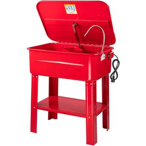 DEMA Teilewaschgerät 24379, für Lösemittel, 80 Liter Kabinenvolumen, Pumpe mit 3 l/min