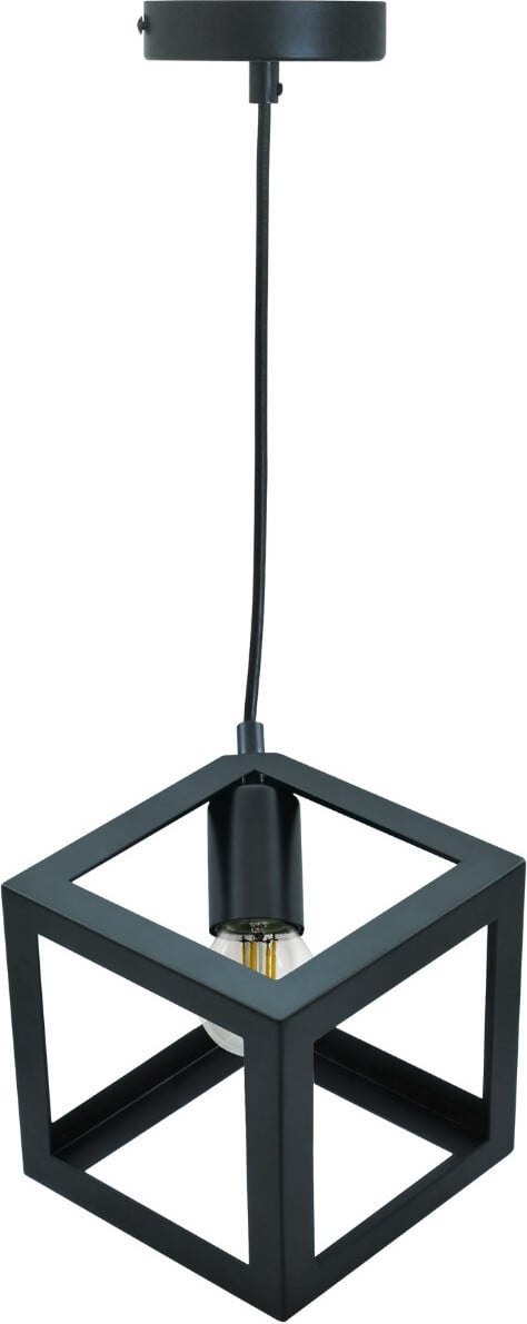 Goldlux (Polux) IL MIO SWEDEN Hanglamp met geometrisch design, zwart, 1xE27