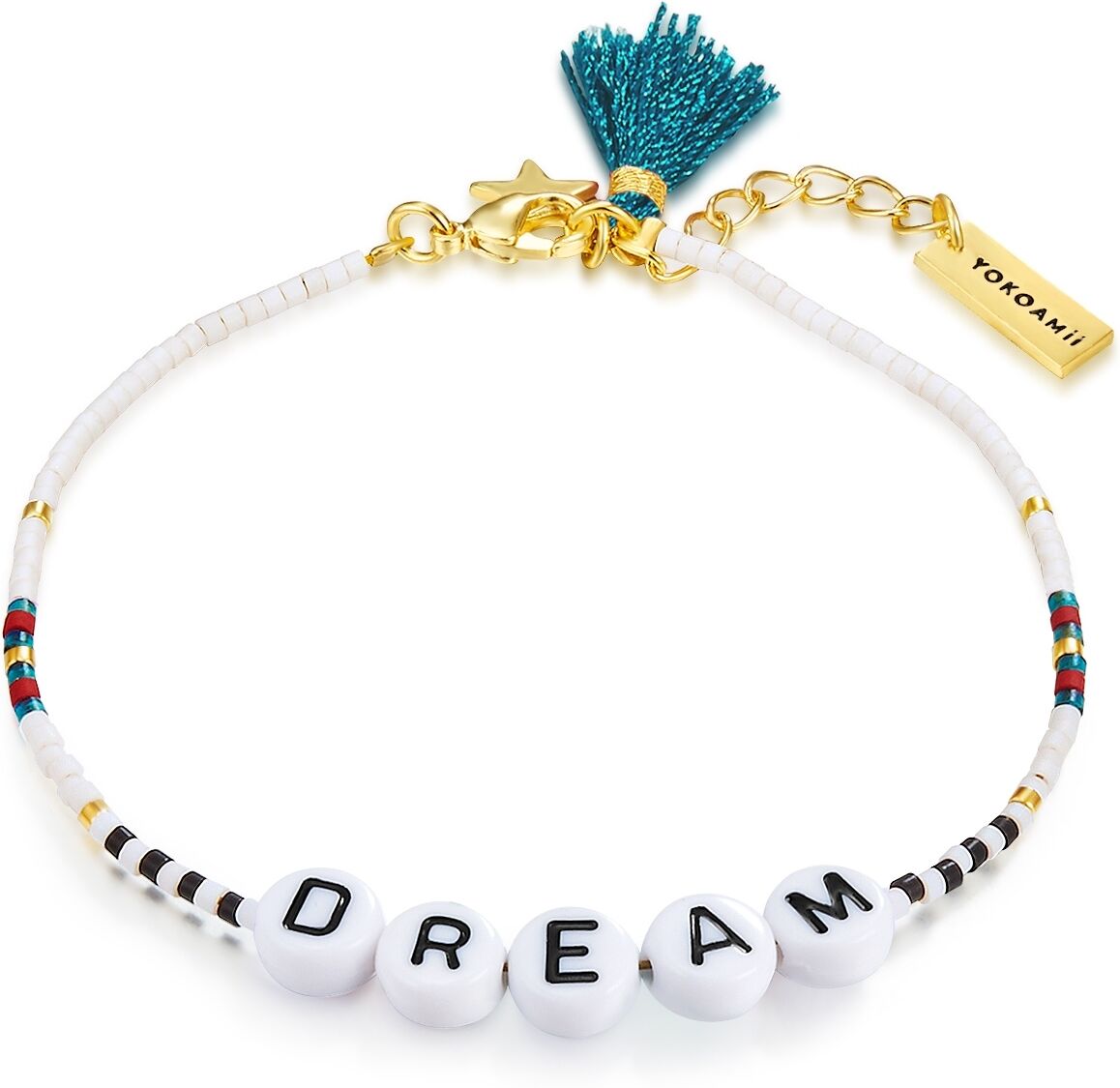 Perlenarmband YOKOAMII "Y14", weiß, Armbänder, Damen, Perlenarmband, Armband