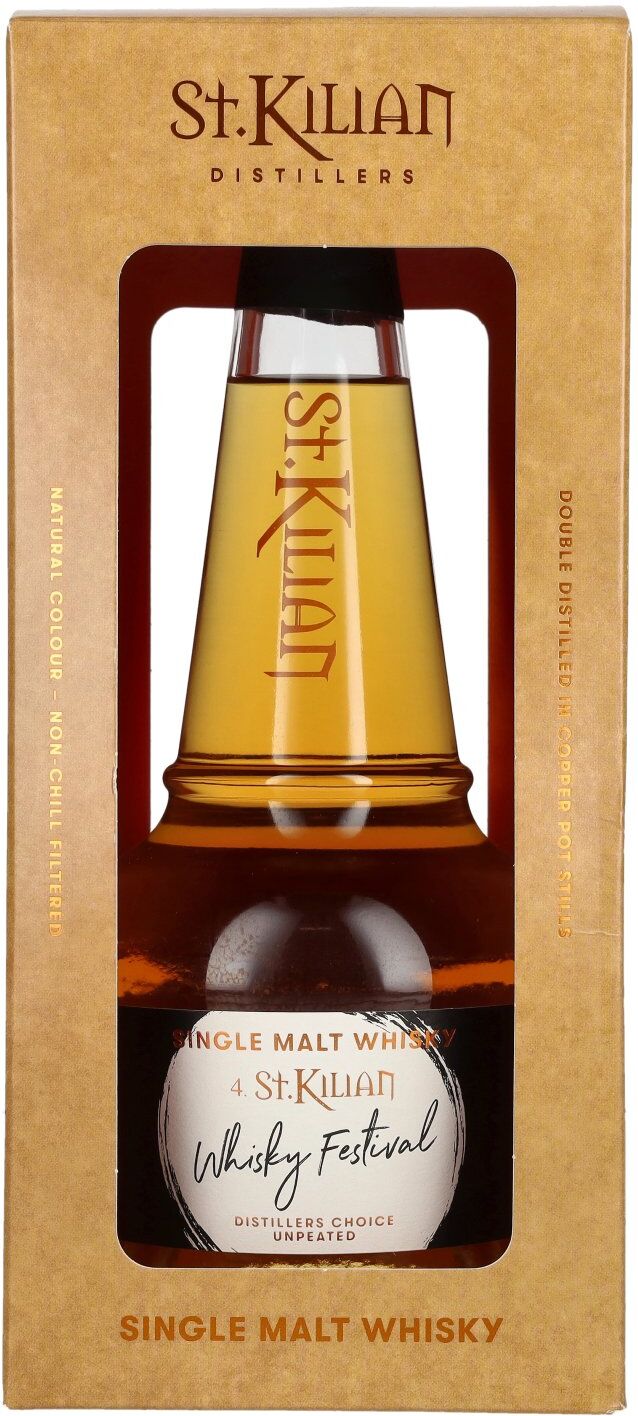 St. Kilian FESTIVAL EDITION Distillers Choice Unpeated Single Malt Whisky 53,6% Vol. 0,5l in Geschenkbox
