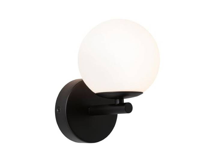 Paulmann 71074 Applique LED Selection Bathroom Gove IP44 3000K 400lm 230V 5W Noir mat\, Satin luminaire de salle de bain