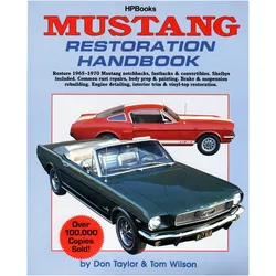 Mustang Restoration Handbook, Ratgeber von Don Taylor