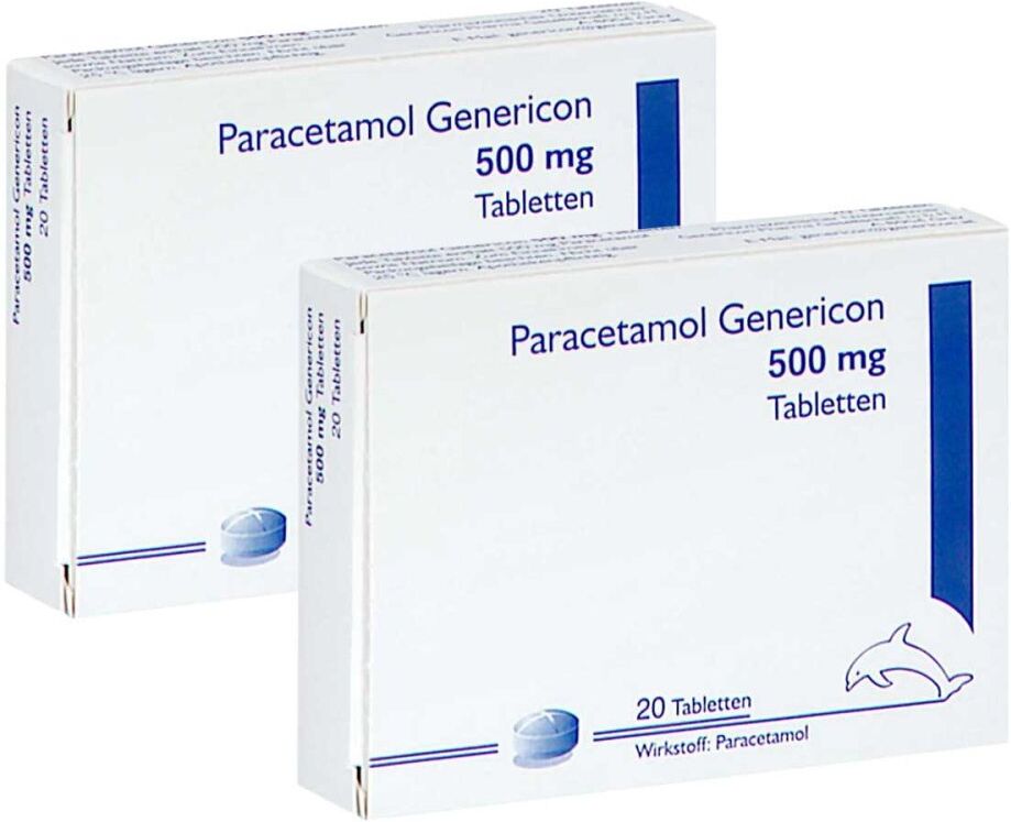 Genericon Pharma Paracetamol Genericon 500mg Tabletten 2x20stk