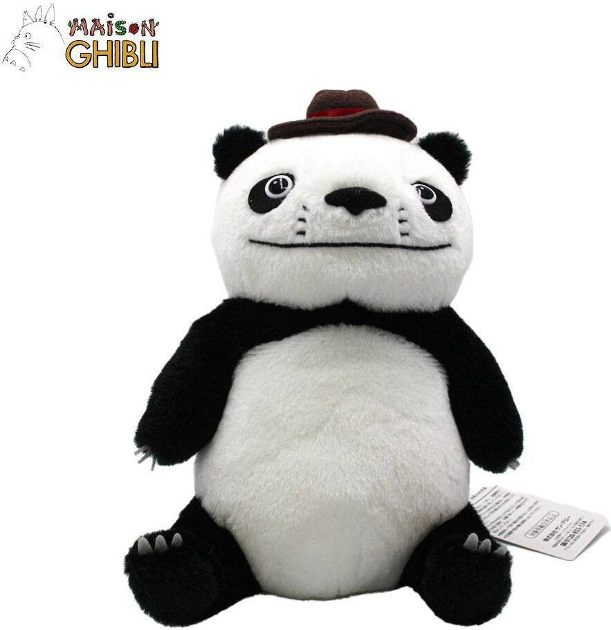 Semic Panda! Go, Panda! Pluche panda, 21 cm