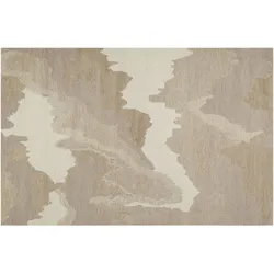WECONhome Wollteppich Carlo braun multi 140x200 cm