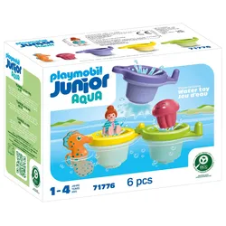 PLAYMOBIL 71776 JUNIOR AQUA: Schwimmbecher mit Wasserspaß