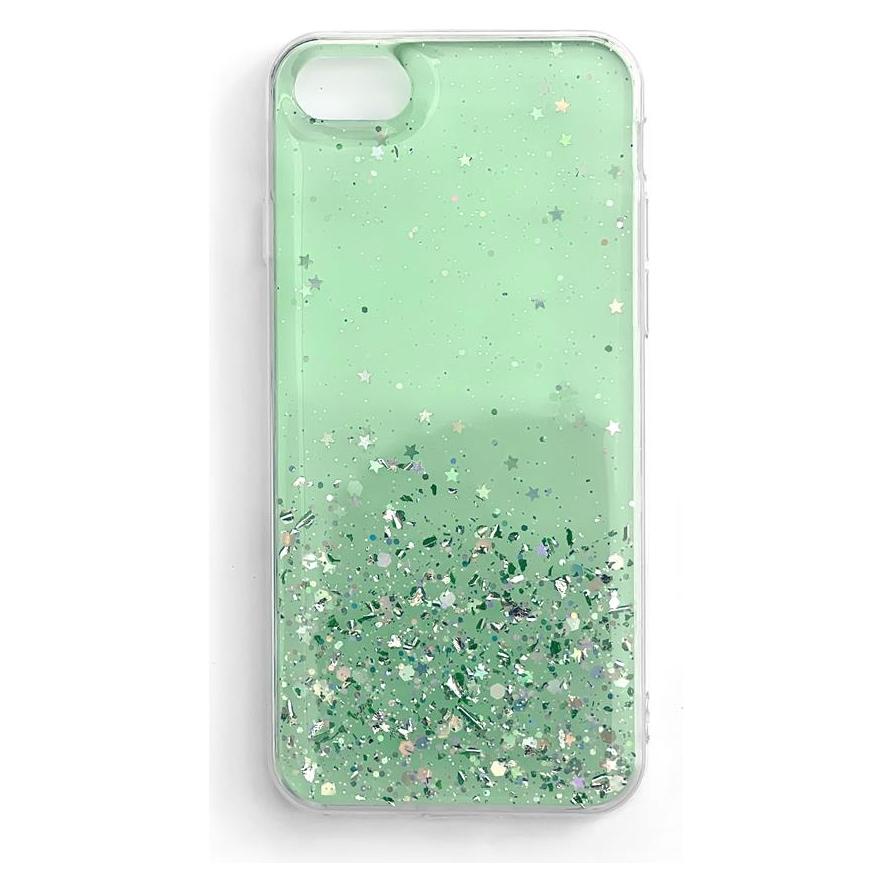 Wozinsky Star Glitter Shining Cover for Xiaomi Redmi K40 Pro+ / K40 Pro / K40 / Poco F3 green (Xiaomi Poco F3, Xiaomi Redmi K40 Pro+) (Star glitter case Xiaomi POCO F3 green)