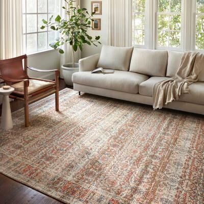 Alexander Home Valeria Distressed Traditional Persian Area Rug