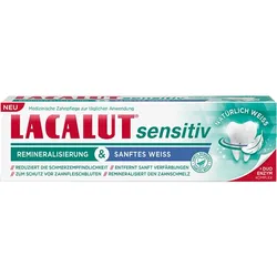 Lacalut Sensitiv Remineralisierung & Sanftes Weiss 75 ML