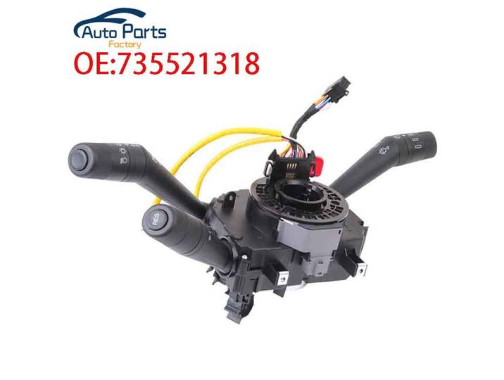 Nouveau commutateur combiné de colonne de direction de voiture 735521318 pour Fiat Grande Punto Evo 735471939 735410422 251626 2103021