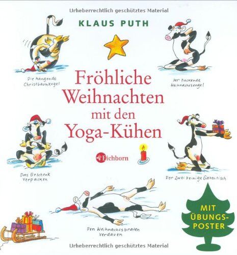 Klaus Puth - Fröhliche Weihnachten mit den Yoga-Kühen. Mit Übungsposter - Preis vom 10.10.2026 11:48:34 h