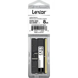 LEXAR DDR5 8GB SO-DIMM 5600MHZ CL46 1.1V Notebook Arbeitsspeicher