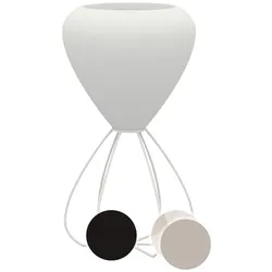 Vondom »PAL« Planter Outdoor Pflanzengefäß Black / Lackiert Hochglanz