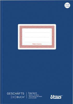 Ursus® Ö-Geschäftsbuch, A4, 144 Bl. 5mm kariert
