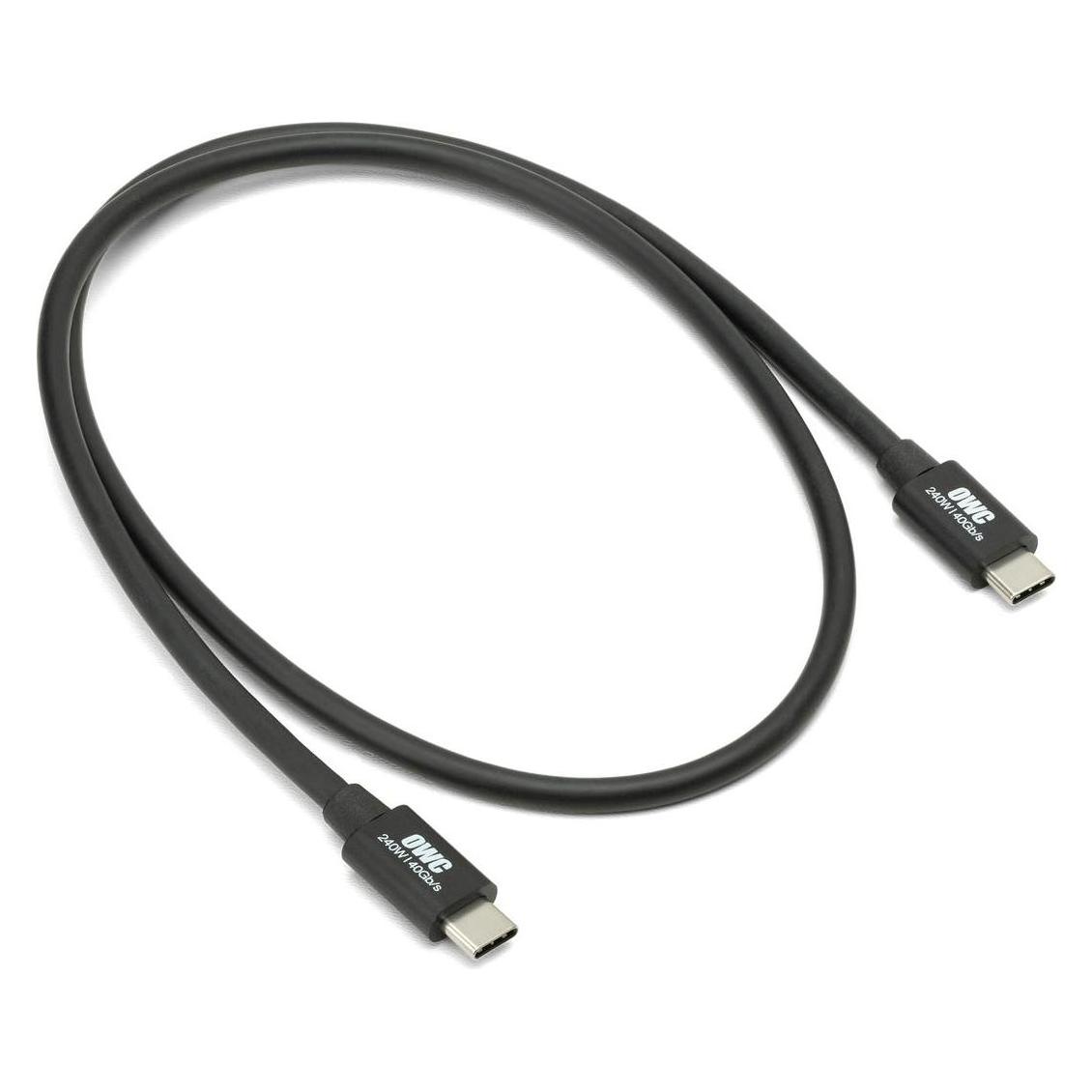 OWC Thunderbolt - Thunderbolt (0.72 m, USB 4, 100 W) (OWCCBLTB4C0.7M)