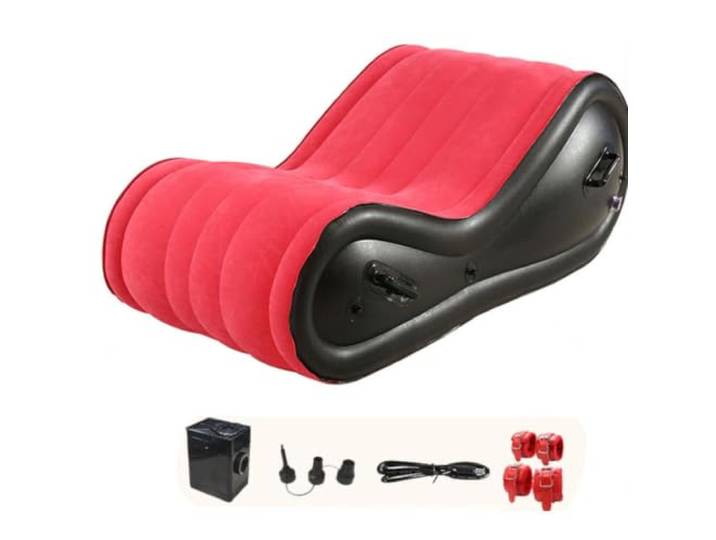 Sex Aufblasbare Sofa Erotische Möbel Sex Chair Für Paare Fickstuhl,B-Sofa Liebesmöbel Position Aufblasbares Inflatable Sessel Sex-couch Stuhl Erwachsene Klappbar Viele Positionen Liebesstuhl,B-Sofa