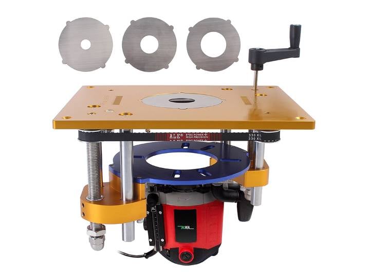 Table de routeur élévatrice, plaque d'insertion pour Machine à graver, fraiseuse électrique sur bois, Machine de découpage, bricolage, banc de travail du bois