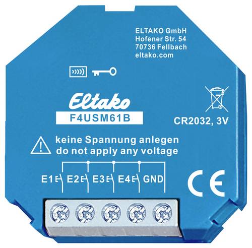 Eltako F4USM61B Funk Sender Reichweite max. (im Freifeld) 30m