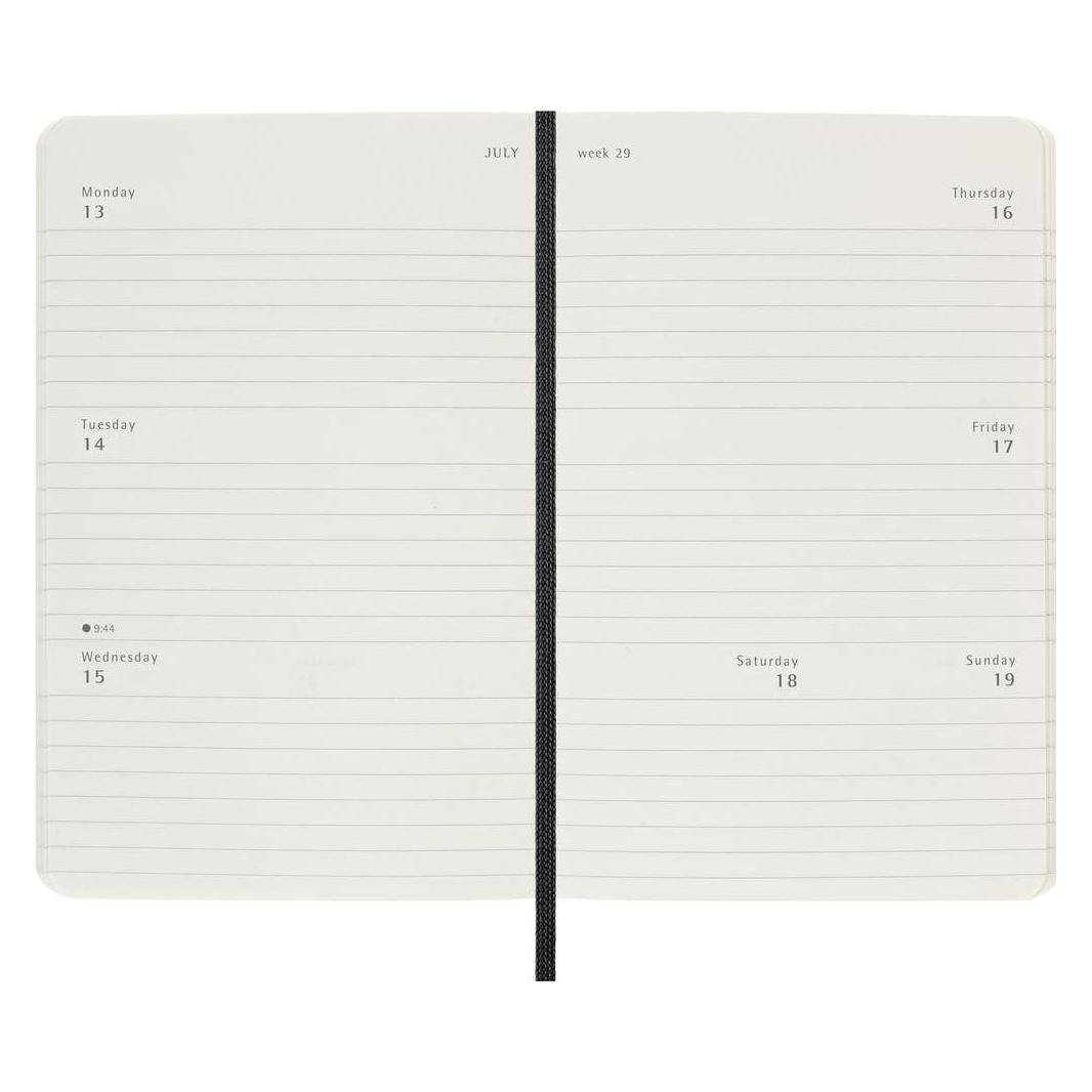 Moleskine Taschenkalender (Pocket, 1 Woche / 2 Seiten) (DSB12WH2Y26)
