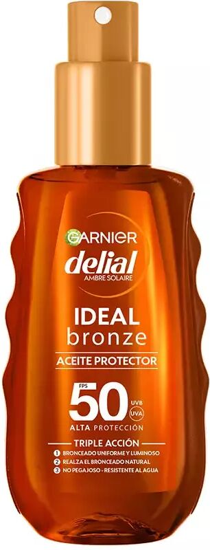 Garnier Delial Ideal Bronze Protective Oil SPF 50 150 ml