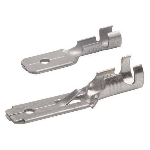 Klauke 2230 Flachstecker nicht-isoliert, DIN 46343 (2230)