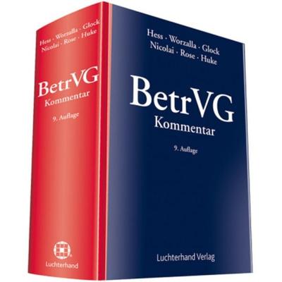 Kommentar zum Betriebsverfassungsgesetz, Gebundene Ausgabe von Franz-Josef Rose,Andrea Nicolai,Dirk Glock,Michael Worzalla,Ursula Schlochauer,