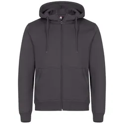 CLIQUE Miami Kapuzenjacke 956 - metal grey 3XL