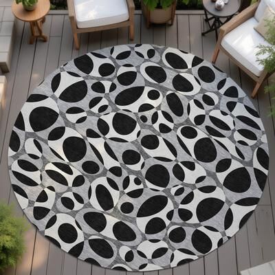 Addison Rugs Machine Washable Indoor/ Outdoor Contemporary Saline Chantille Rug