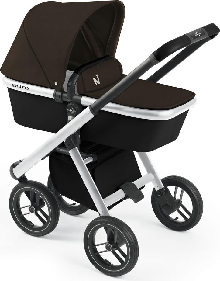 Kinderwagen Puro Urban Kombi 2in1 | Mehr Farben verfügbar Inklusive Regenschutz, Wickeltasche
