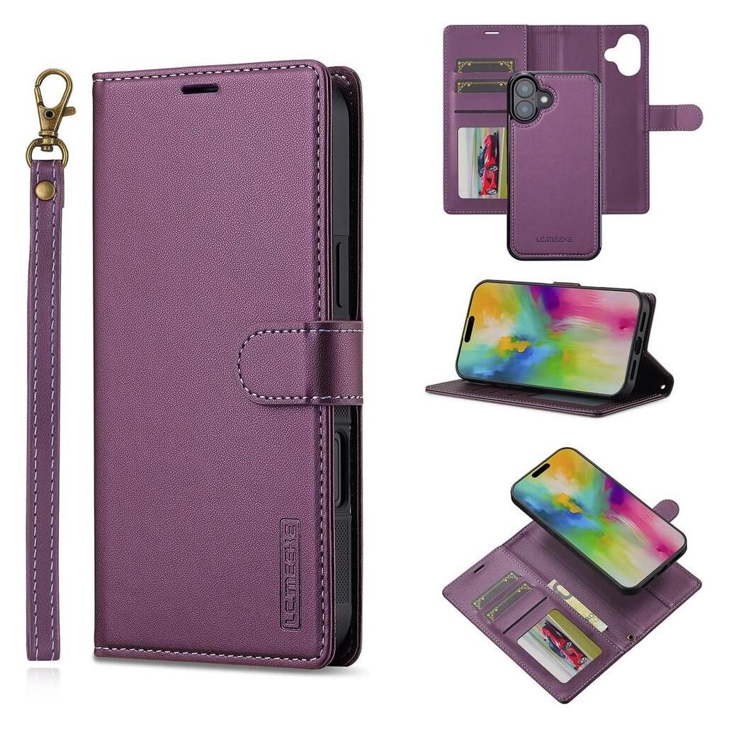 LC.Imeeke Teilbare Brieftasche 2-in-1 Handyhülle (Apple iPhone 17) (62903066)