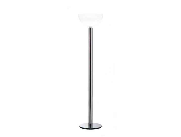 NEMO AM2C lampadaire (Chrome / Blanc - acier / verre)