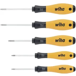 Wiha Schraubendreher Set SoftFinish® ESD TORX® 5-tlg.