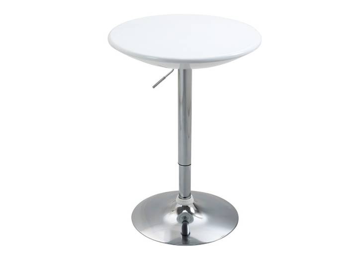 BARTISCH, Metall, ABS-Lackierung, Weiß