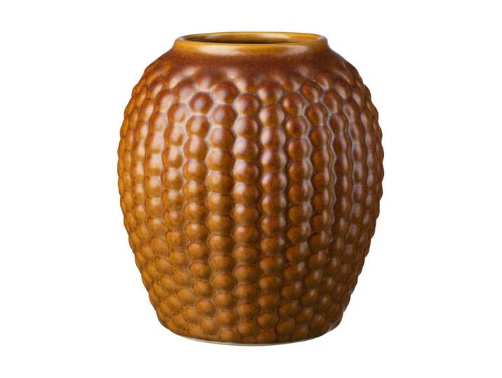 FDB Møbler Vase Lupin S7 19 cm Golden brown