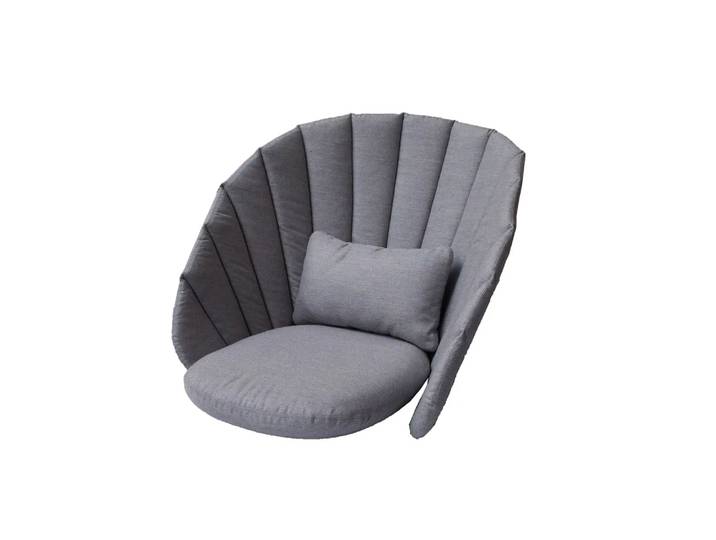Cane-line Peacock Lounge-Sesselkissen Cane-Line Matt Grey